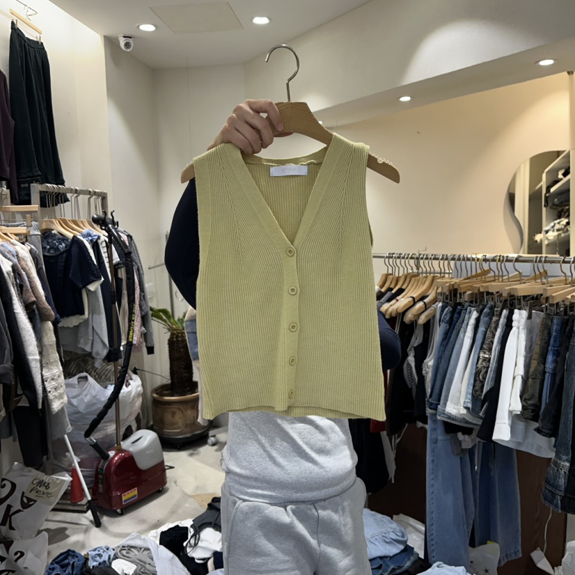 HIPTIQUE東大門㊣代購女士新品休閑25秋冬職業熱賣吊帶背心HIPTIQUE吊帶/背心圖色2