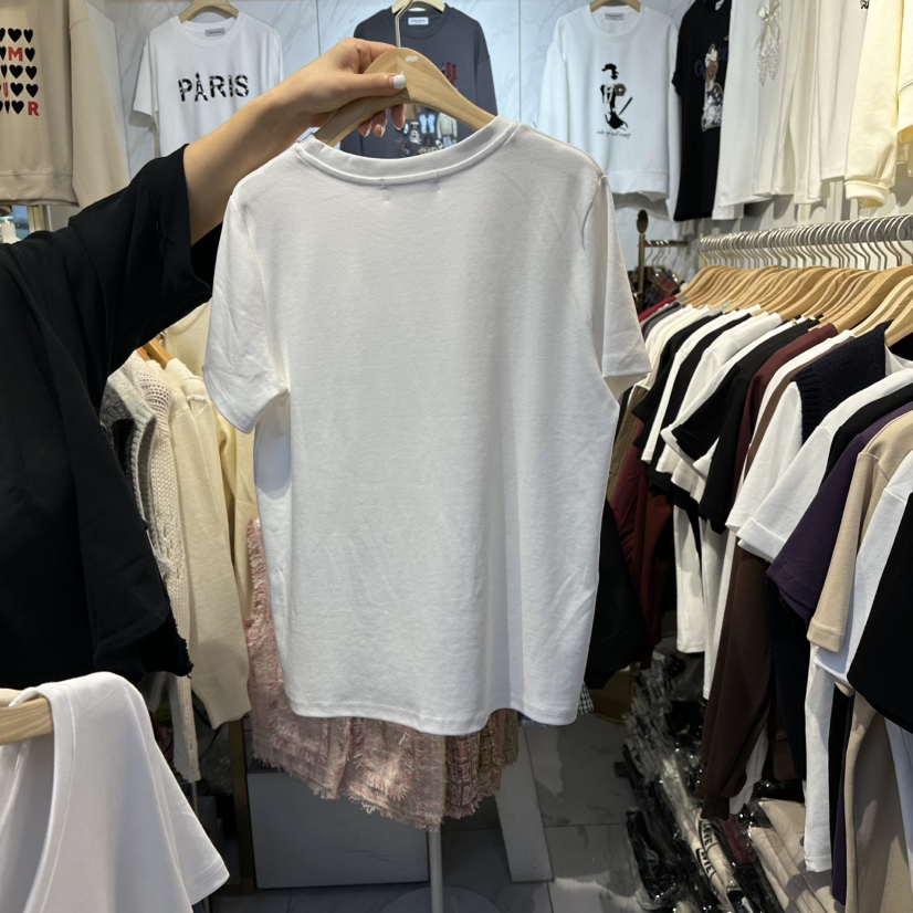 COCO HOLIC東大門㊣實拍女士新款職業推薦25秋冬真品人氣T恤COCO HOLICT恤