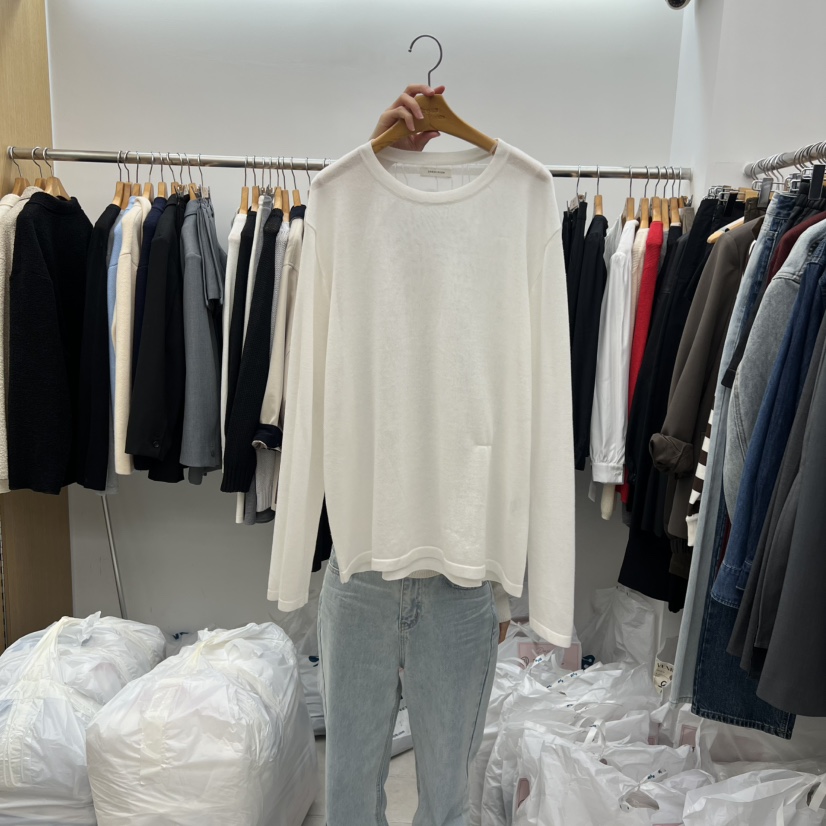 DRESS ROOM東大門㊣代購女裝新款時尚真品人氣職業熱賣針織衫DRESS ROOM針織衫圖色1