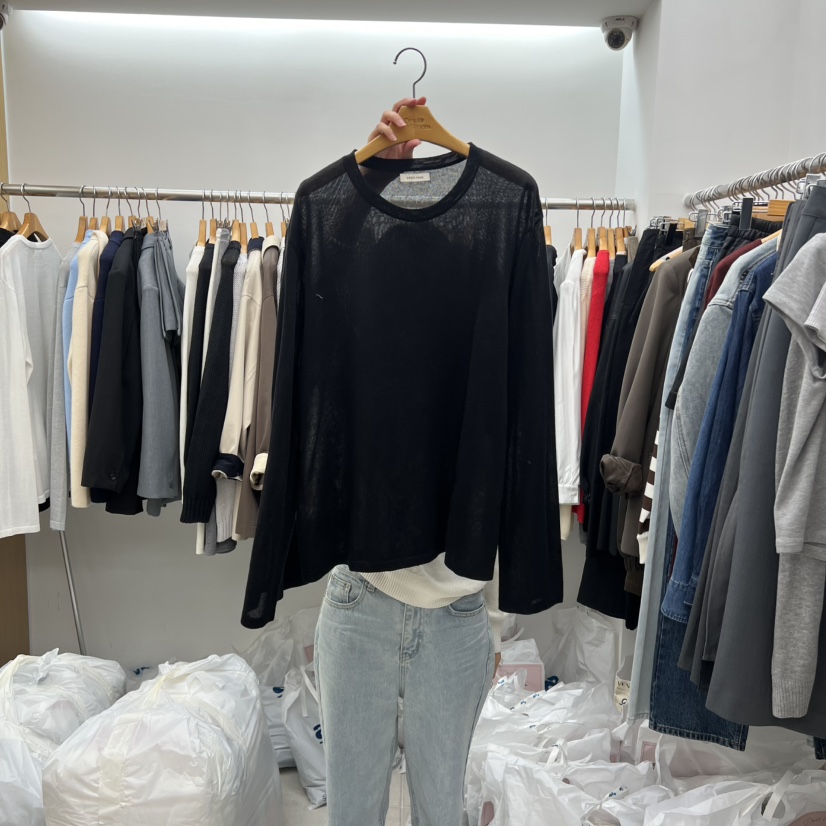 DRESS ROOM東大門㊣代購女裝新款時尚真品人氣職業熱賣針織衫DRESS ROOM針織衫圖色2