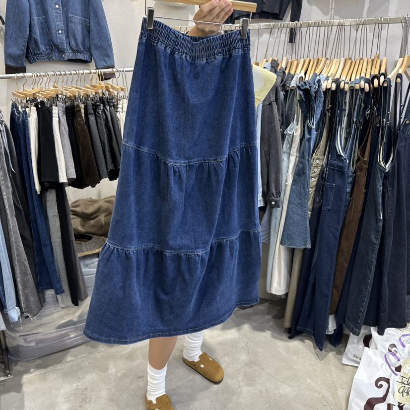 HIPTIQUE東大門㊣代購女裝新款25秋冬職業推薦時尚人氣長裙HIPTIQUE長裙