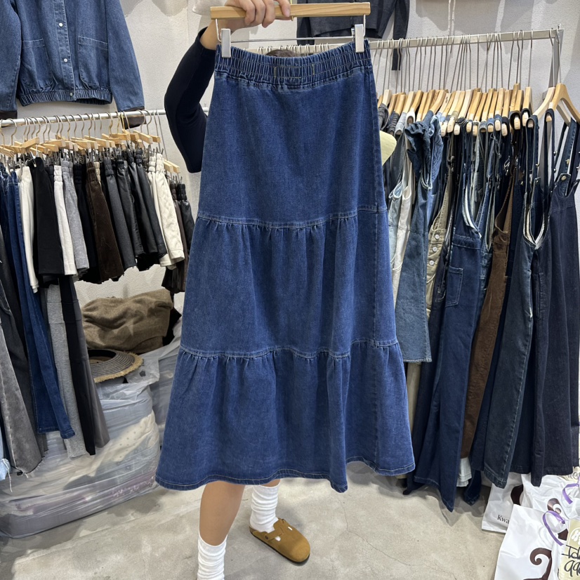 HIPTIQUE東大門㊣代購女裝新款25秋冬職業推薦時尚人氣長裙HIPTIQUE長裙圖色1