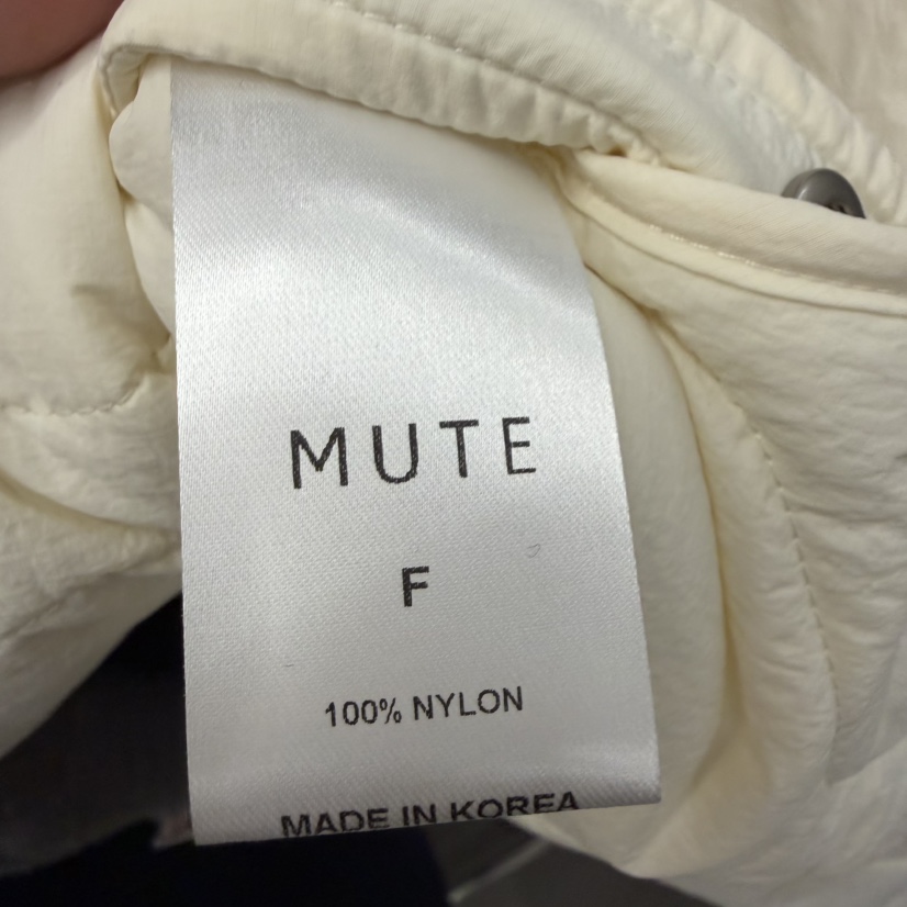 MUTE-P韓國直郵㊣女士新品人氣熱賣25秋冬時尚職業馬甲絎縫MUTE馬甲