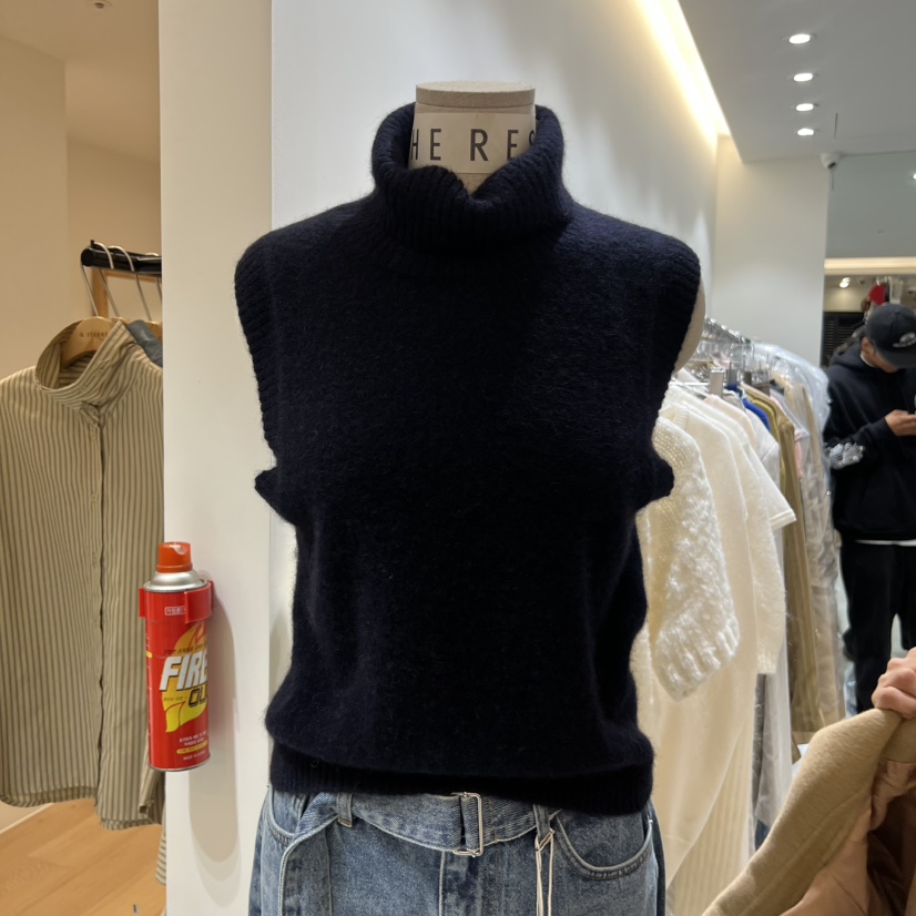 THE REST韓國代購㊣女裝新品休閑時尚真品推薦人氣吊帶背心THE REST/UNNOEUD吊帶/背心圖色3