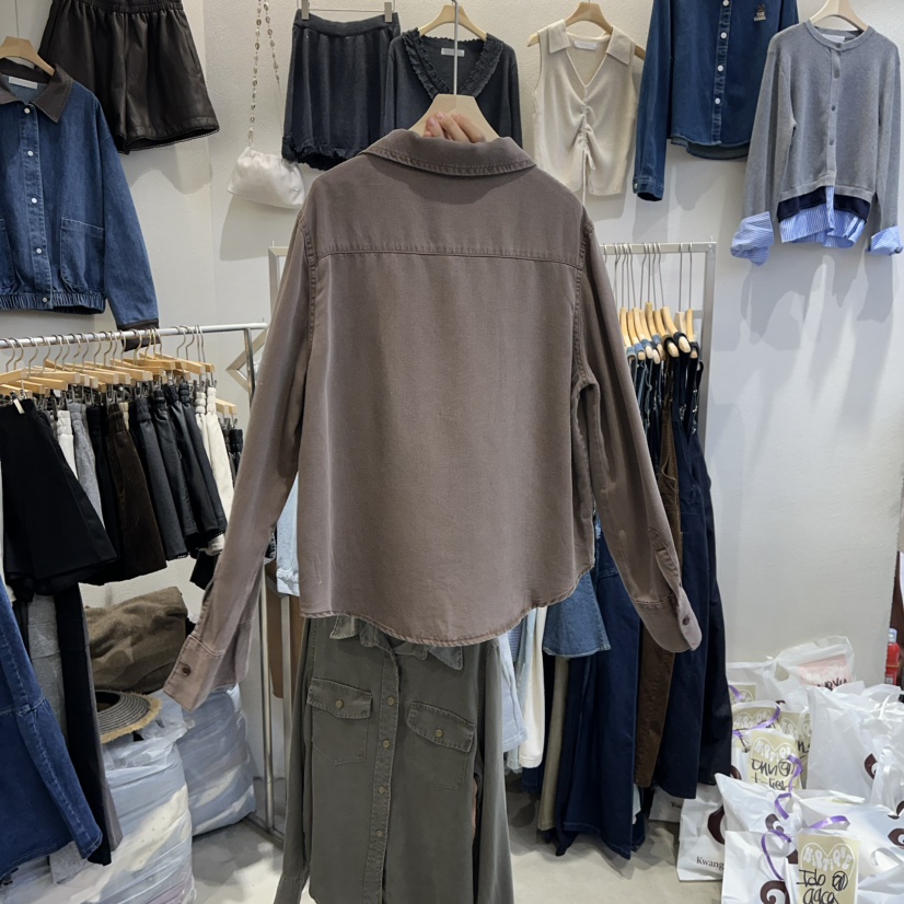 HIPTIQUE東大門㊣直郵女士新品時尚熱賣休閑25秋冬襯衫蕾絲衫HIPTIQUE襯衫/蕾絲衫