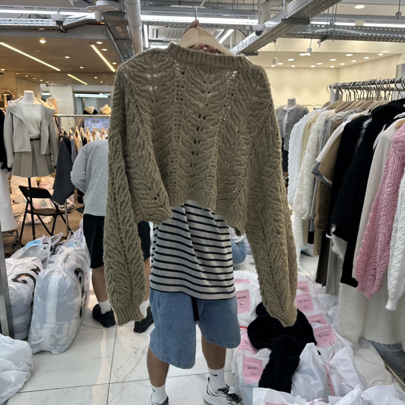 SAGE BRUSH東大門㊣直郵女裝新品人氣熱賣真品針織衫圍巾開衫SAGE BRUSH針織衫