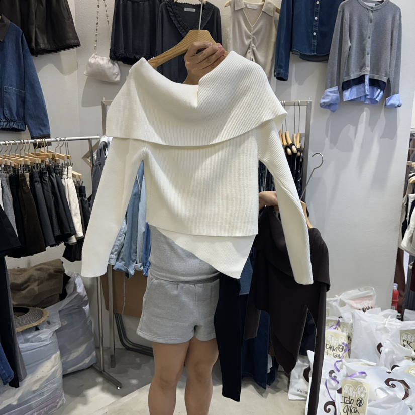 HIPTIQUE韓國直郵㊣女士新款真品休閑人氣25秋冬推薦針織衫HIPTIQUE針織衫