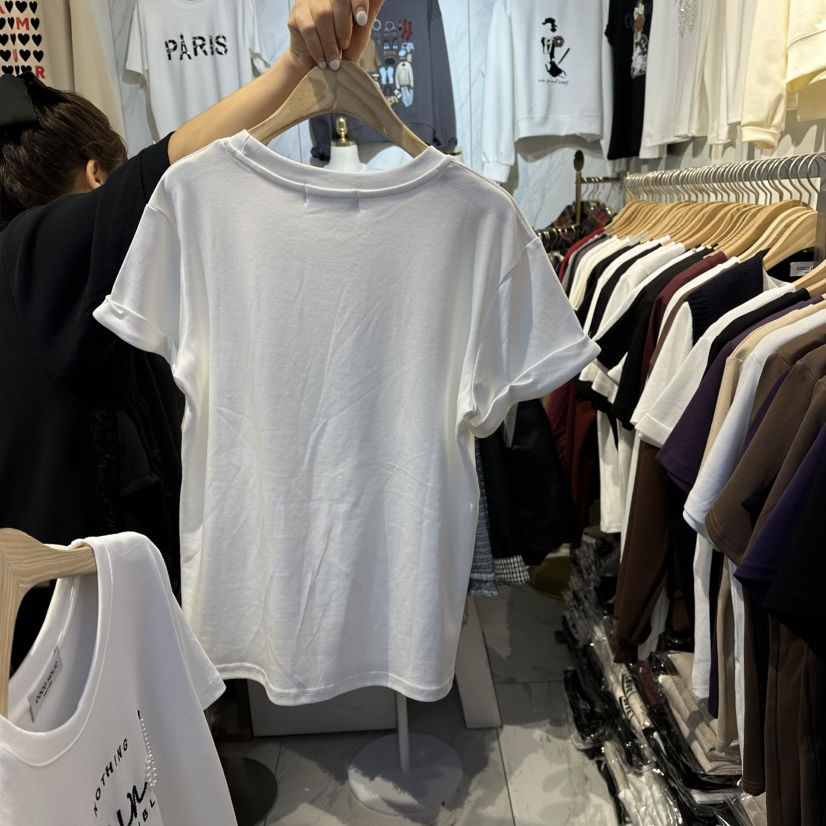 COCO HOLIC韓國代購㊣女裝新品時尚25秋冬推薦職業熱賣T恤COCO HOLICT恤