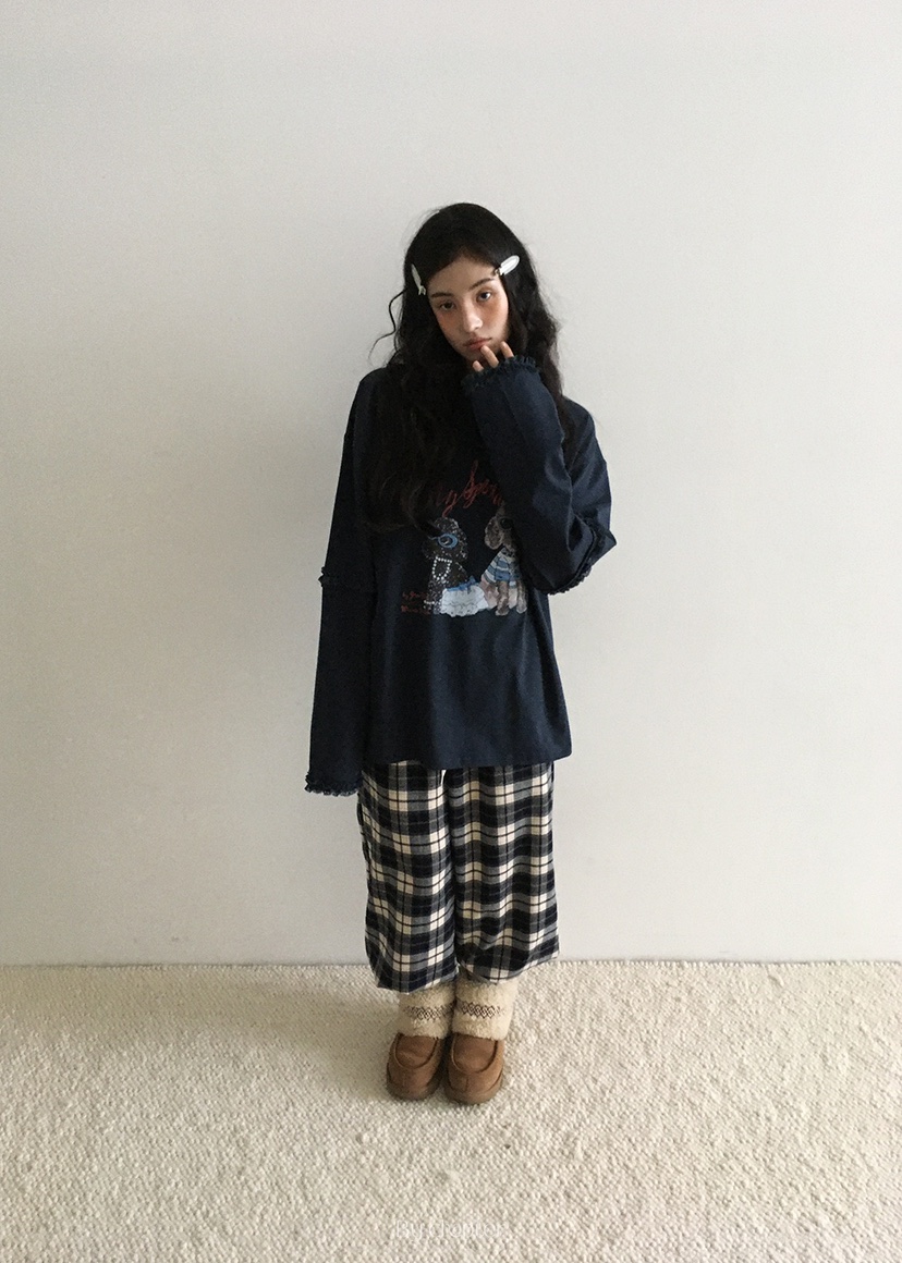 BY CHAPTER東大門㊣代購女士新款真品職業熱賣長袖T恤假兩件BY Chapter長袖T恤