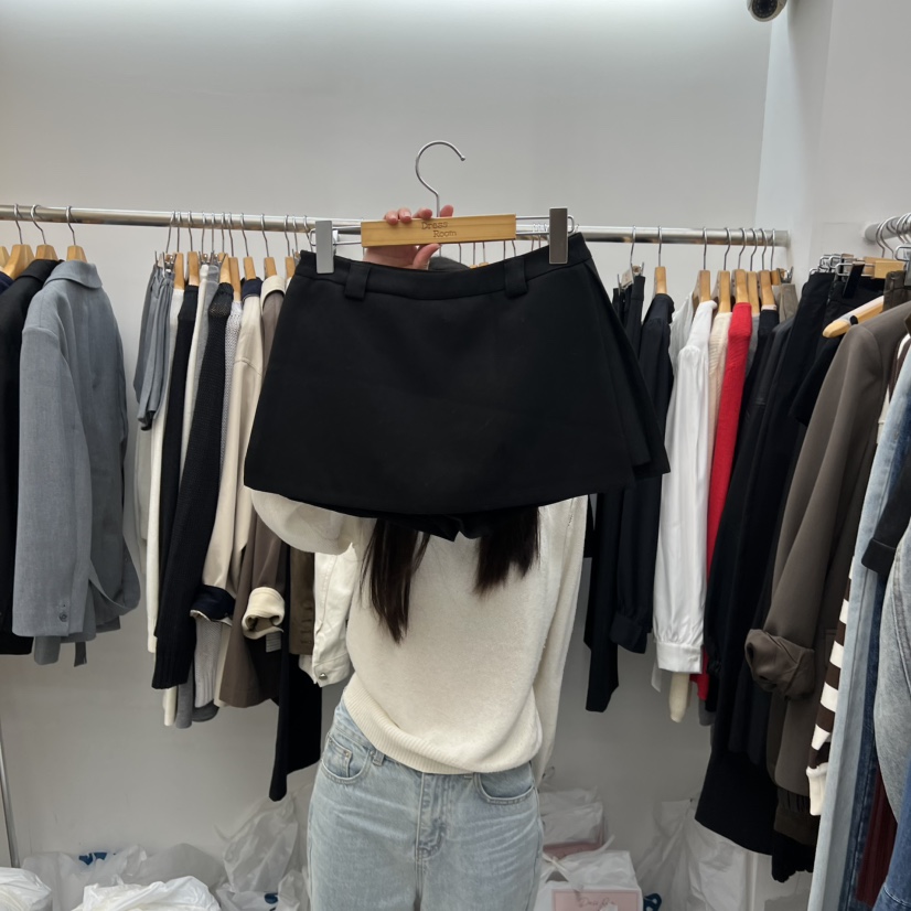 DRESS ROOM韓國代購㊣女士新品推薦時尚職業人氣真品25秋冬裙褲DRESS ROOM裙褲