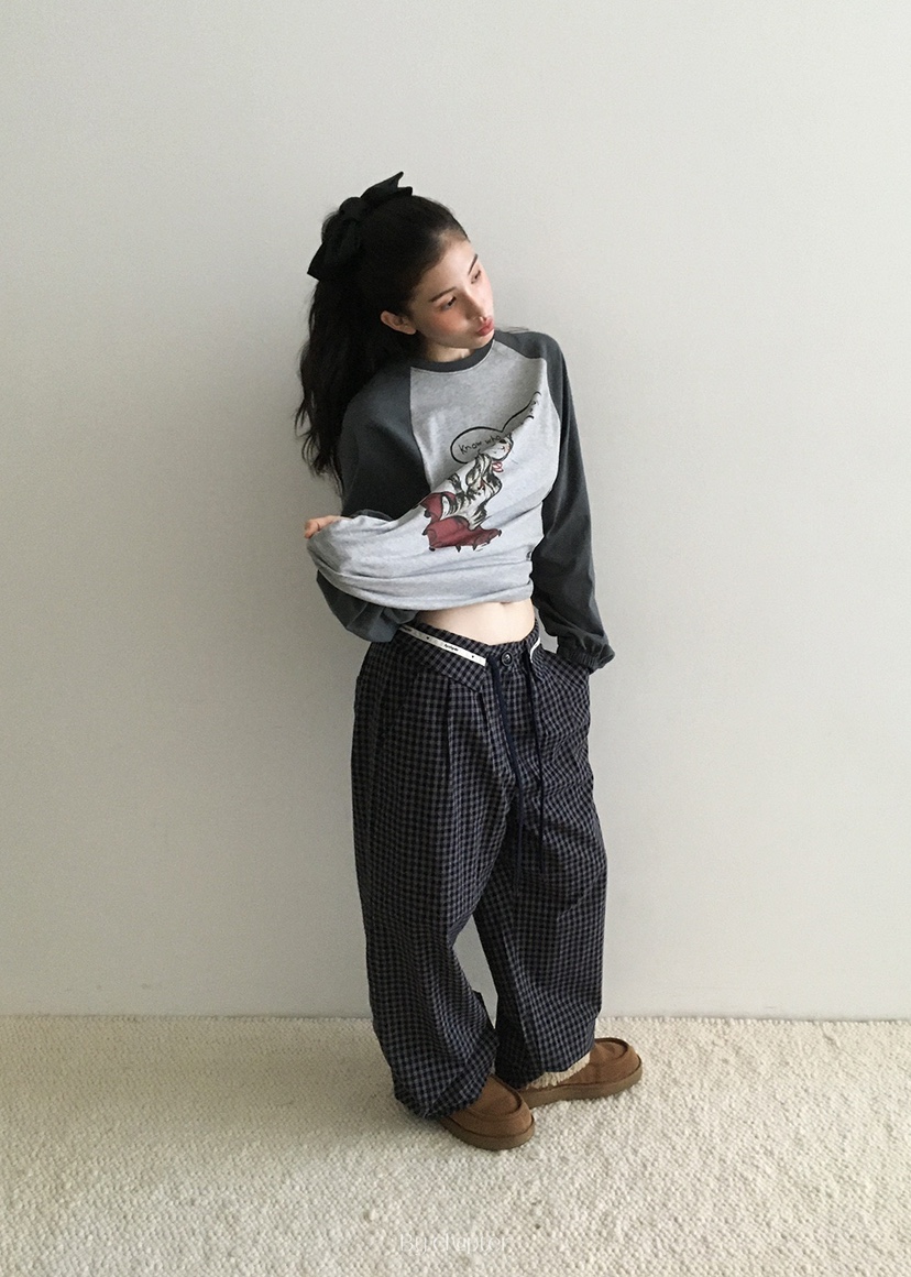 BY CHAPTER韓國直郵㊣女裝新款推薦職業25秋冬真品人氣休閑褲BY Chapter休閑褲