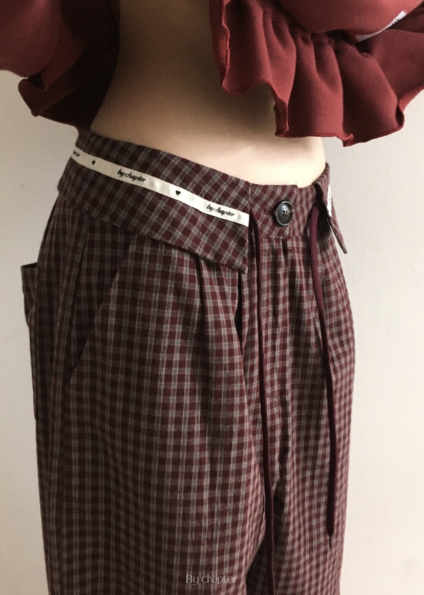 BY CHAPTER韓國直郵㊣女裝新款推薦職業25秋冬真品人氣休閑褲BY Chapter休閑褲