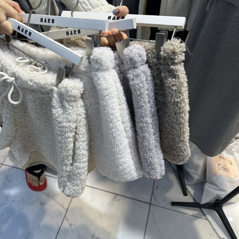 HARU東大門㊣直郵女士新品職業人氣休閑時尚推薦真品短褲羊皮HARU短褲