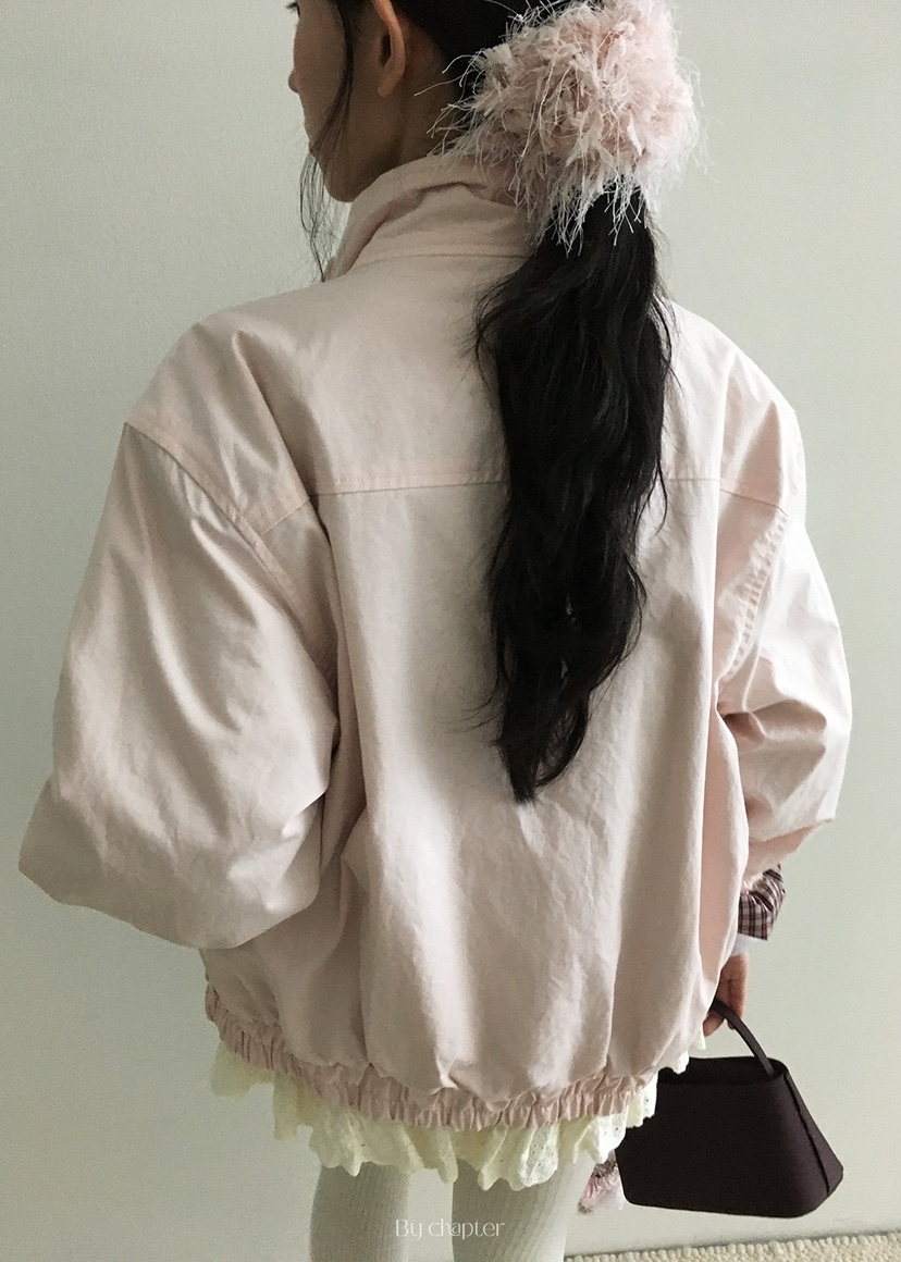 BY CHAPTER韓國直郵㊣女士新品熱賣休閑真品時尚推薦夾克格紋BY Chapter夾克