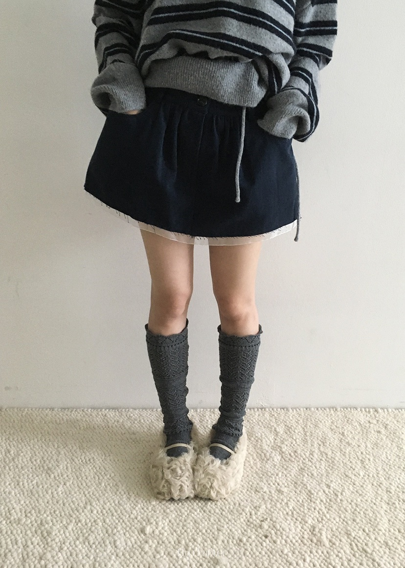BY CHAPTER東大門㊣實拍女士新款真品25秋冬休閑人氣職業短裙BY Chapter短裙圖色2