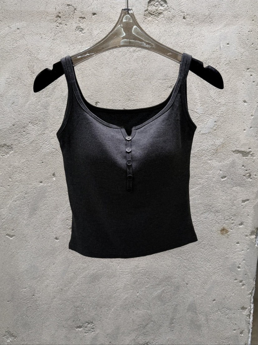1 2ILLY-S東大門㊣實拍女士新品人氣時尚休閑真品吊帶背心1 2ILLY/THE SIL吊帶/背心圖色1