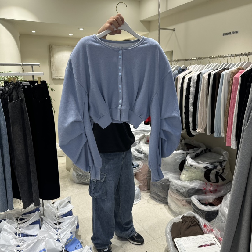ENDOLPHIN韓國直郵㊣女士新品時尚熱賣推薦休閑人氣職業夾克ENDOLPHIN夾克圖色1