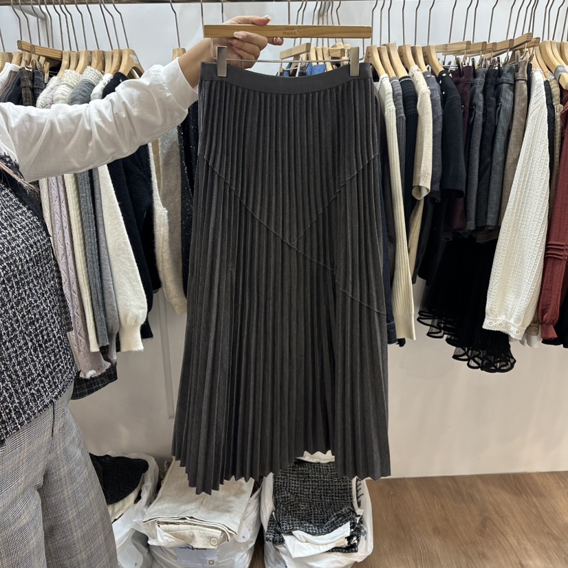 ABLESTUDIO東大門㊣實拍女裝新品25秋冬職業時尚真品推薦長裙ABLESTUDIO長裙圖色2