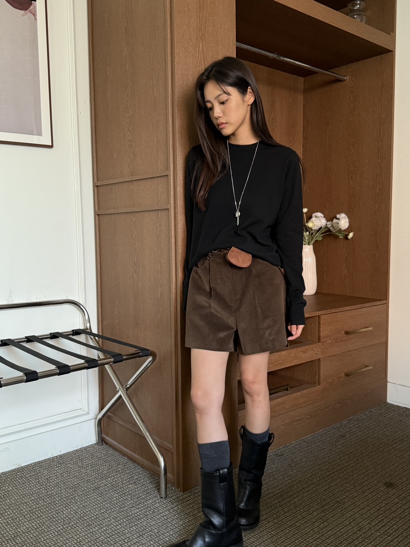 EOMPIT東大門㊣實拍女士新款熱賣休閑推薦25秋冬職業針織衫EOMPIT針織衫