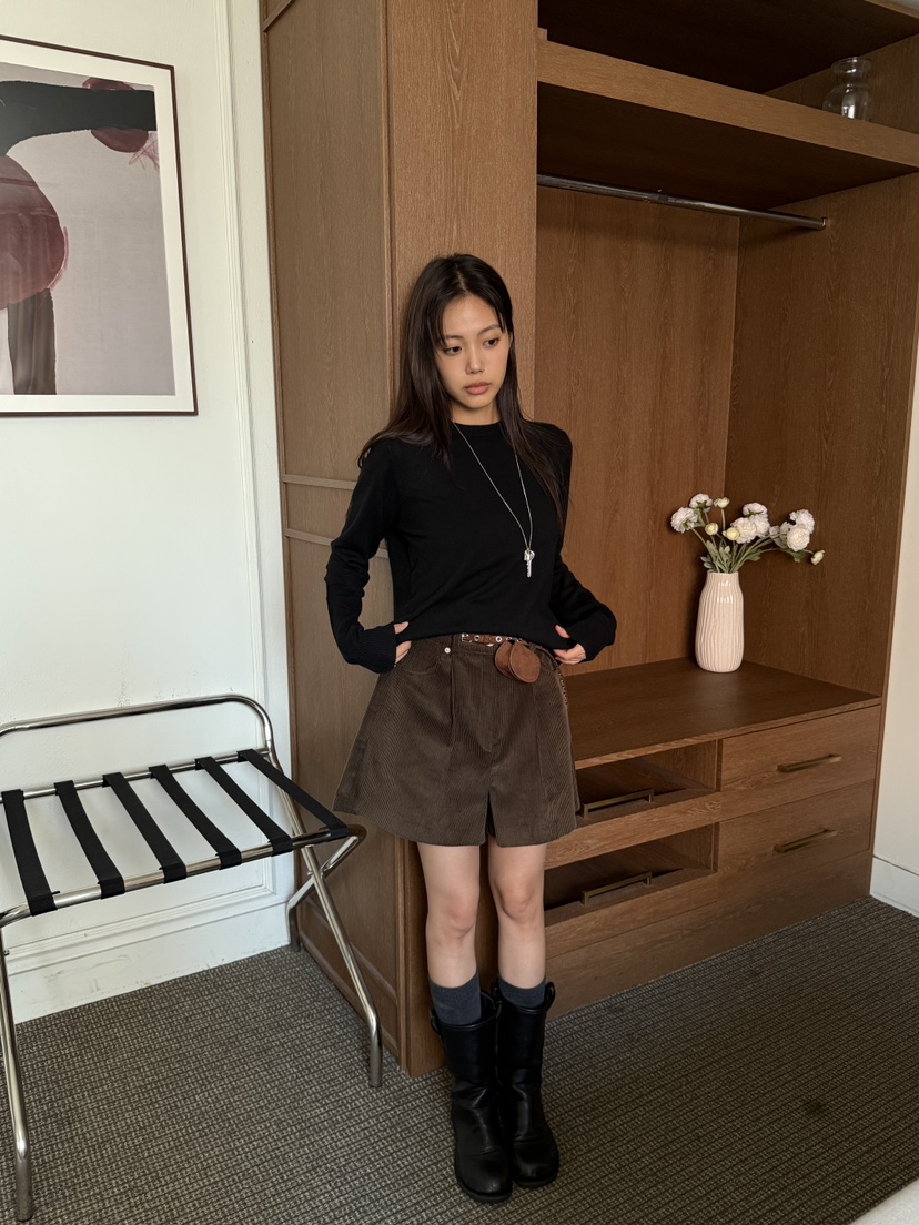 EOMPIT東大門㊣實拍女士新款熱賣休閑推薦25秋冬職業針織衫EOMPIT針織衫