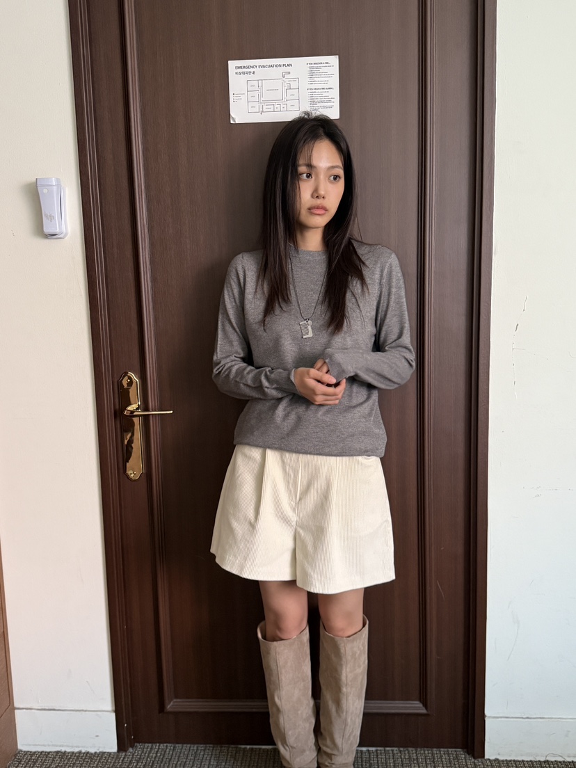 EOMPIT東大門㊣實拍女士新款熱賣休閑推薦25秋冬職業針織衫EOMPIT針織衫