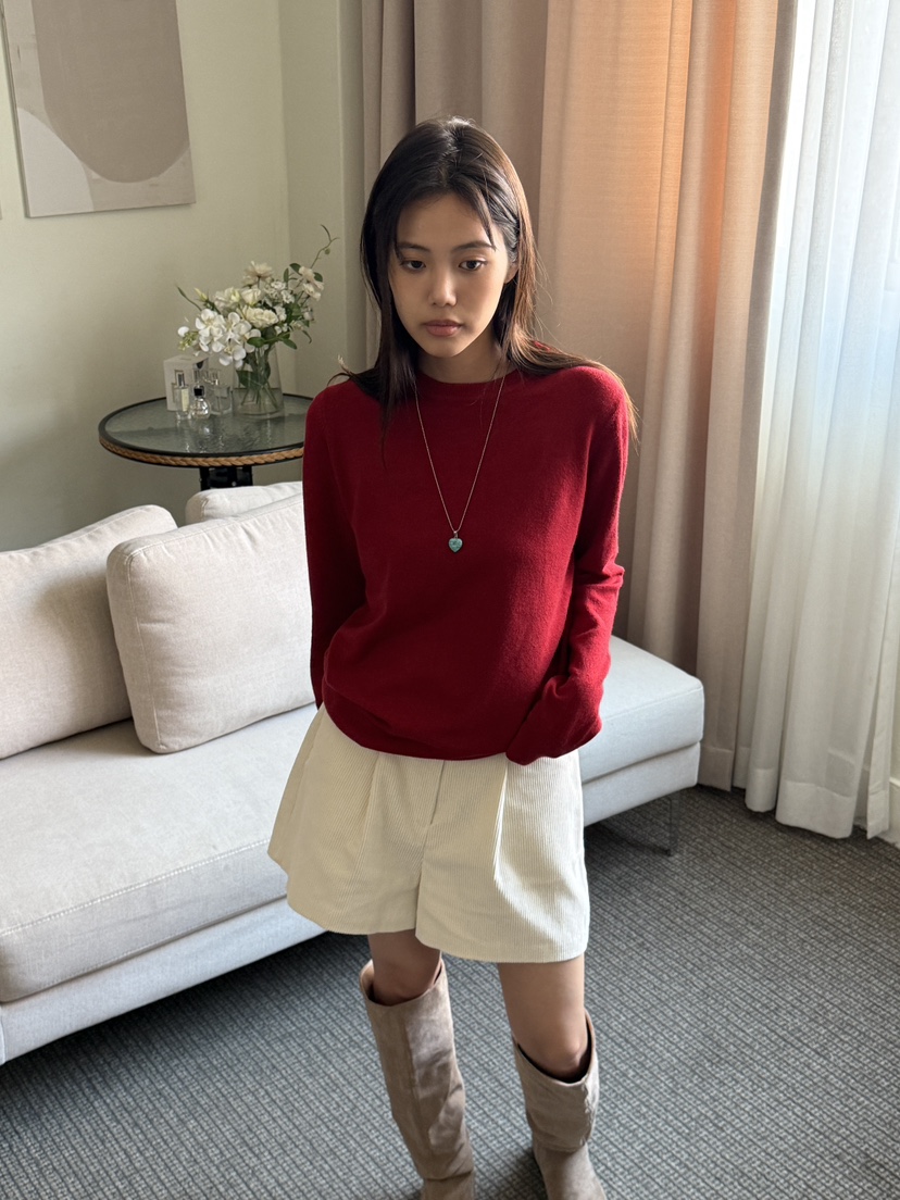 EOMPIT東大門㊣實拍女士新款熱賣休閑推薦25秋冬職業針織衫EOMPIT針織衫