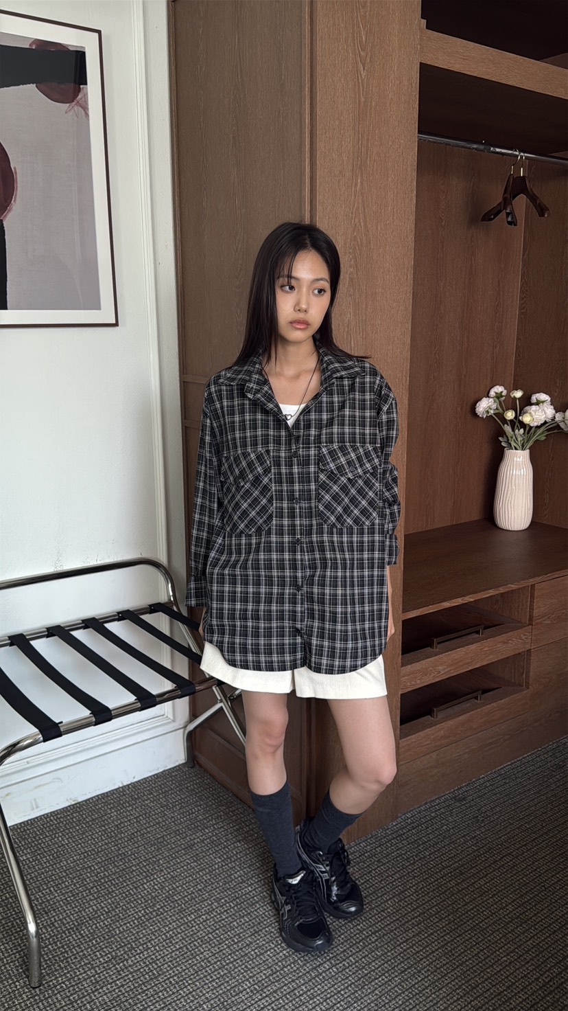 EOMPIT韓國代購㊣女士新款休閑時尚職業人氣推薦襯衫蕾絲衫EOMPIT襯衫/蕾絲衫