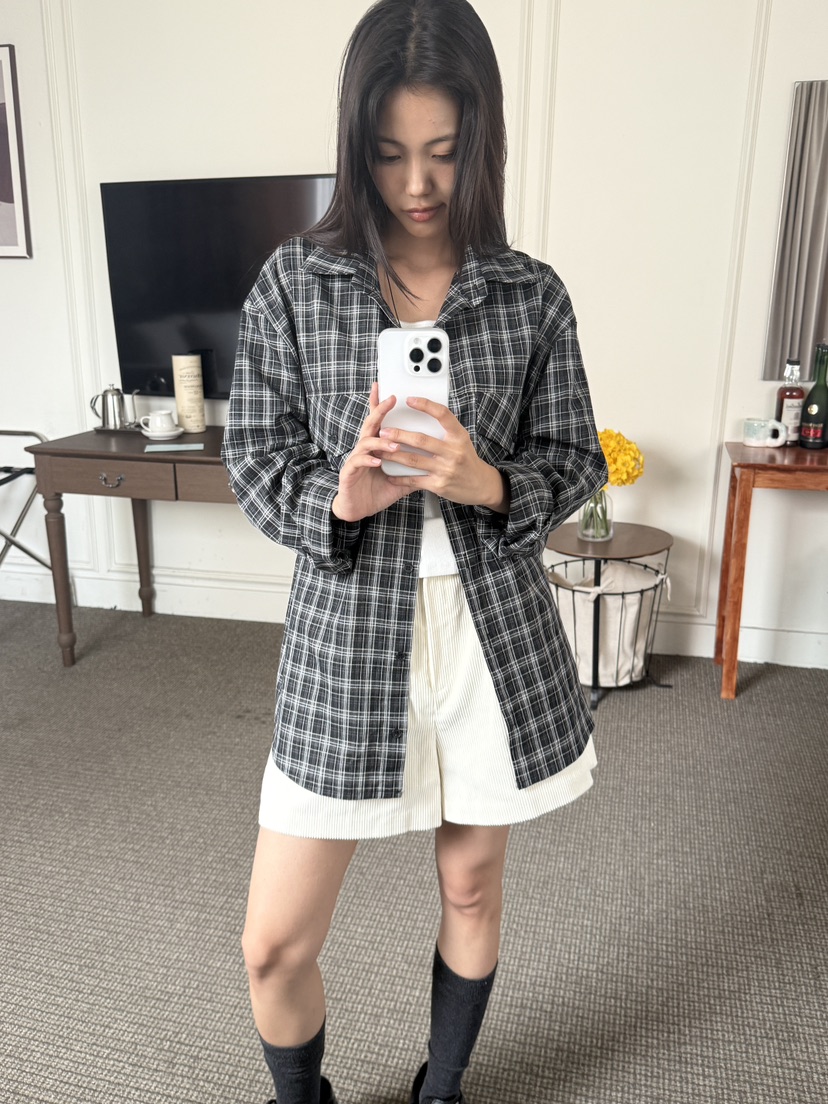 EOMPIT韓國代購㊣女士新款休閑時尚職業人氣推薦襯衫蕾絲衫EOMPIT襯衫/蕾絲衫
