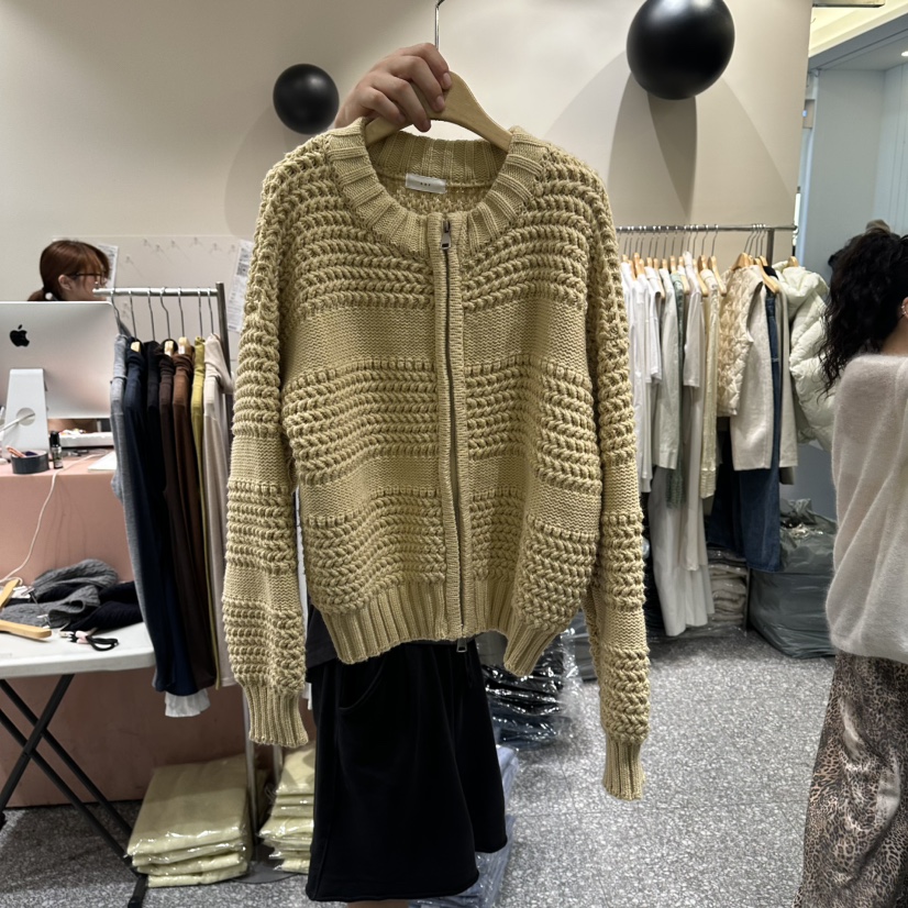 SOF韓國代購㊣女裝新品推薦時尚人氣職業熱賣休閑真品25秋冬毛衣SOF毛衣圖色2