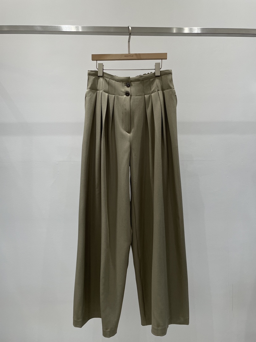 RE STYLE-Q韓國直郵㊣女士新品休閑人氣職業真品時尚休閑褲RE STYLE休閑褲圖色1