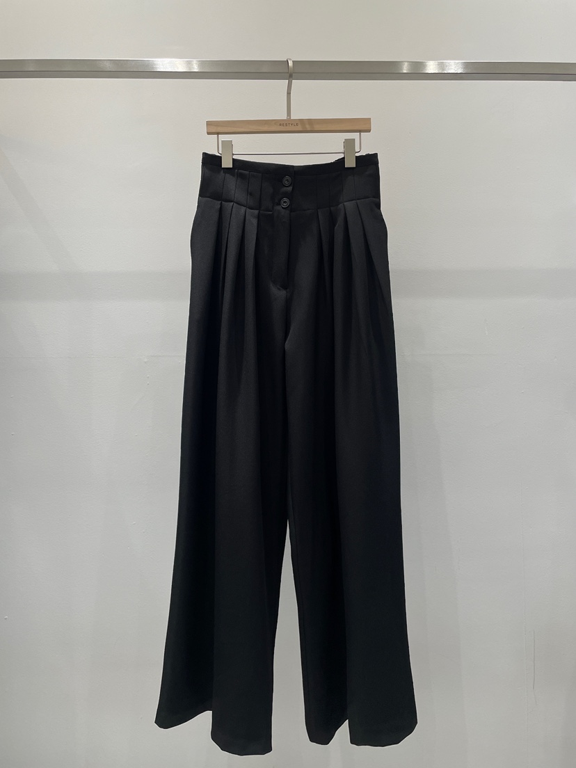 RE STYLE-Q韓國直郵㊣女士新品休閑人氣職業真品時尚休閑褲RE STYLE休閑褲圖色2