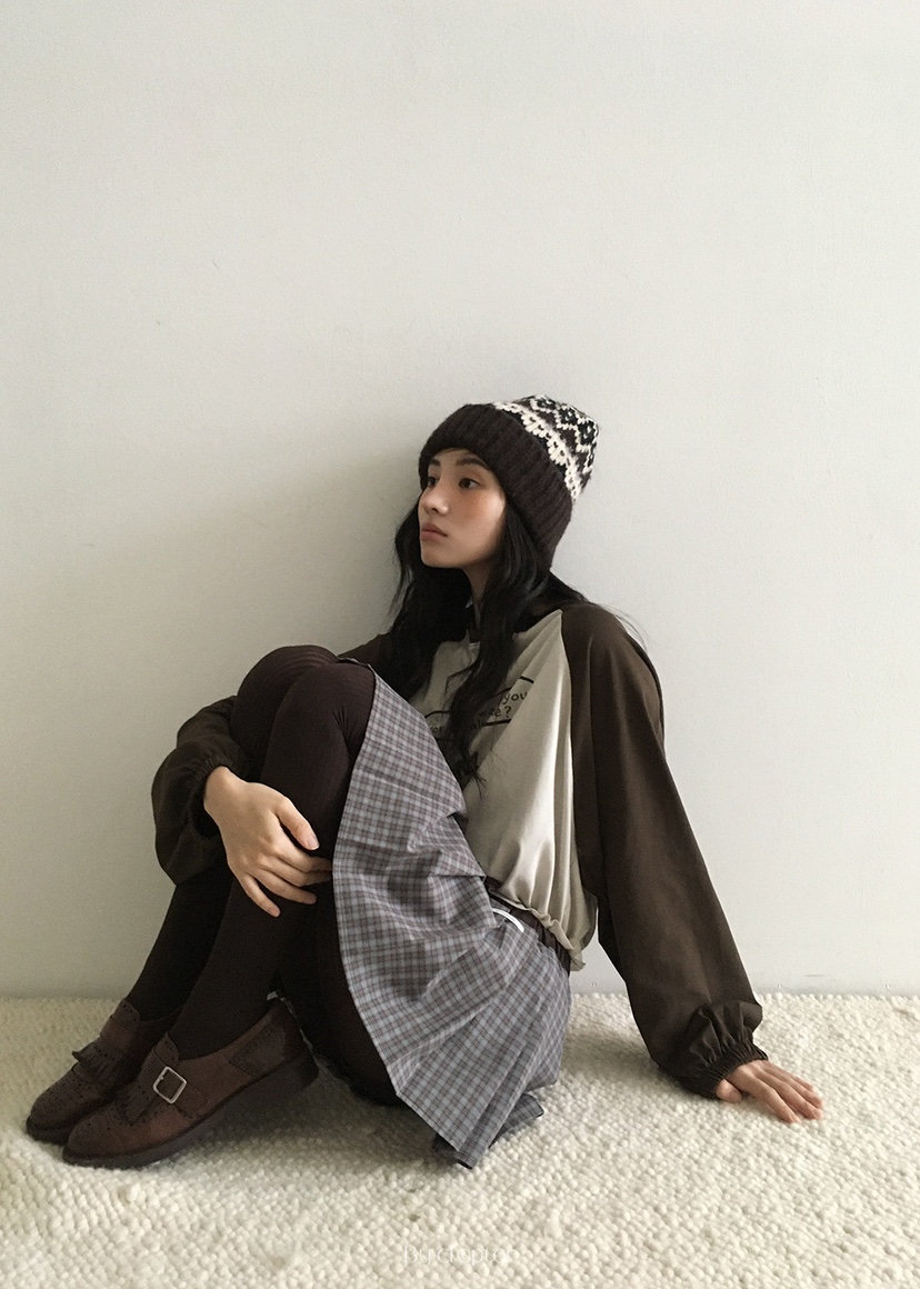 BY CHAPTER韓國代購㊣女裝新品熱賣時尚真品人氣25秋冬長袖T恤BY Chapter長袖T恤