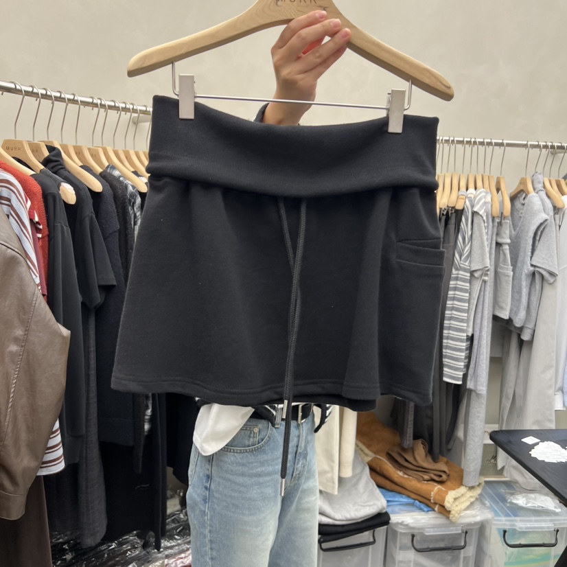 MURR韓國代購㊣女裝新品推薦職業真品時尚人氣25秋冬休閑短裙MURR短裙圖色3
