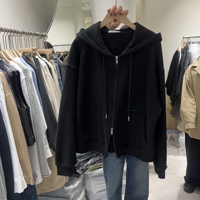 NAVYBURST韓國代購㊣女士新品時尚25秋冬休閑推薦職業夾克拉鏈NAVY BURST夾克圖色3