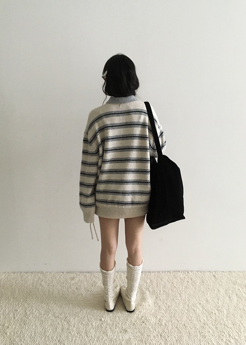 BY CHAPTER韓國直郵㊣女裝新款推薦人氣時尚25秋冬休閑針織衫BY Chapter針織衫