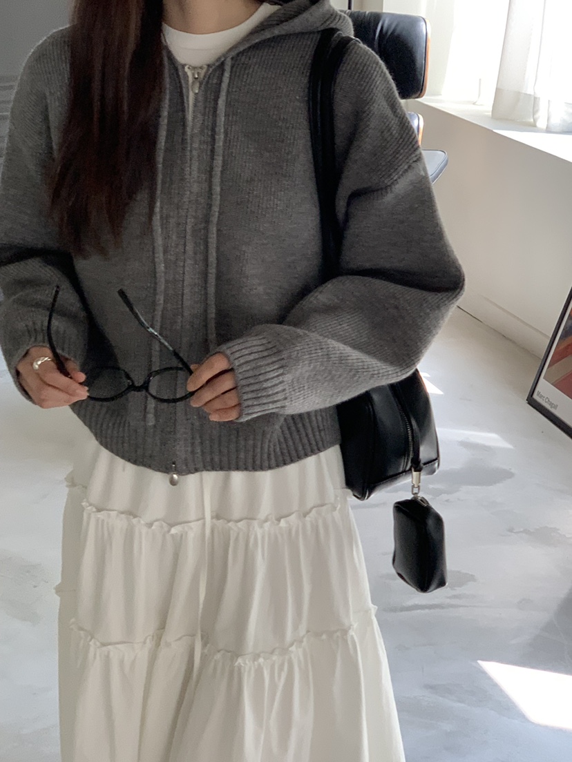 RIVER RAIN東大門㊣代購女裝新品時尚職業休閑推薦夾克連帽衫RIVER RAIN夾克