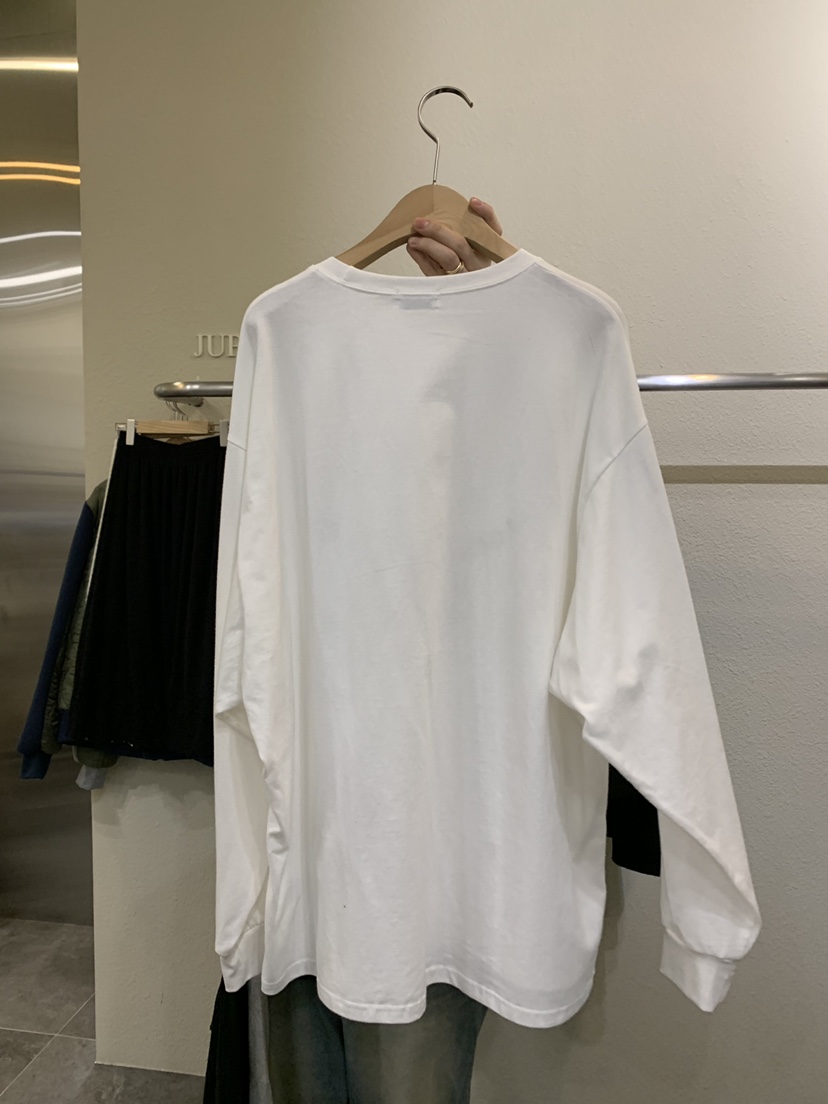 JUPITER韓國直郵㊣女士新款熱賣25秋冬職業真品推薦長袖T恤JUPITER長袖T恤