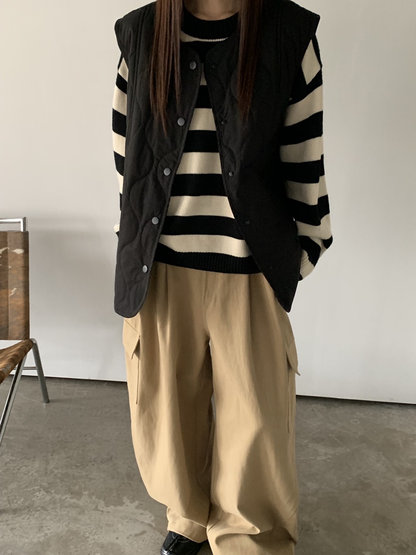 RIVER RAIN東大門㊣實拍女士新品25秋冬熱賣時尚人氣馬甲絎縫RIVER RAIN馬甲