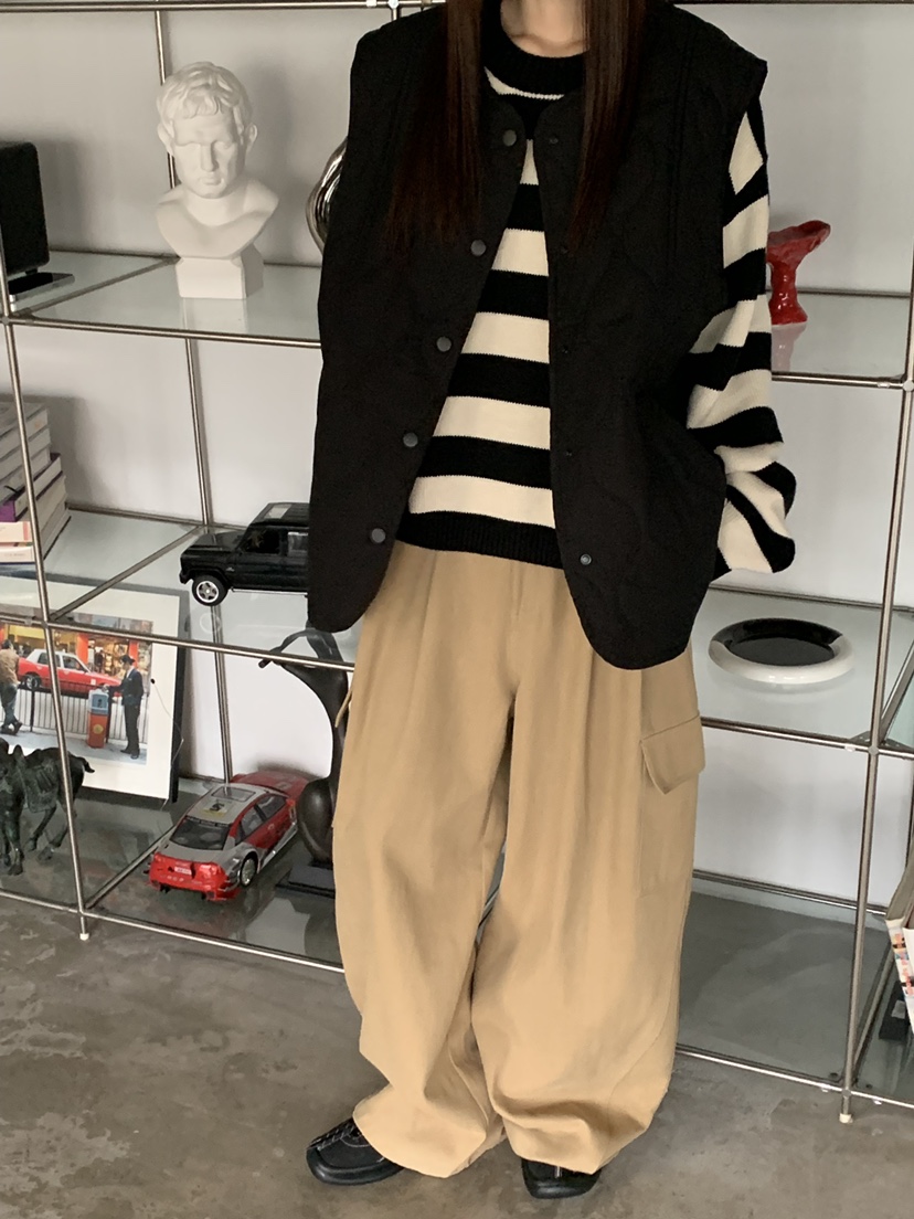 RIVER RAIN東大門㊣實拍女士新品25秋冬熱賣時尚人氣馬甲絎縫RIVER RAIN馬甲