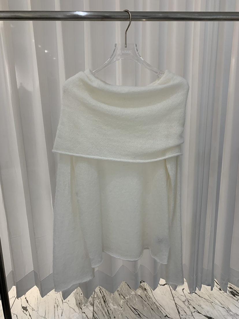 FABRIC東大門㊣實拍女裝新品職業推薦熱賣25秋冬針織衫羊駝FABRIC針織衫圖色3