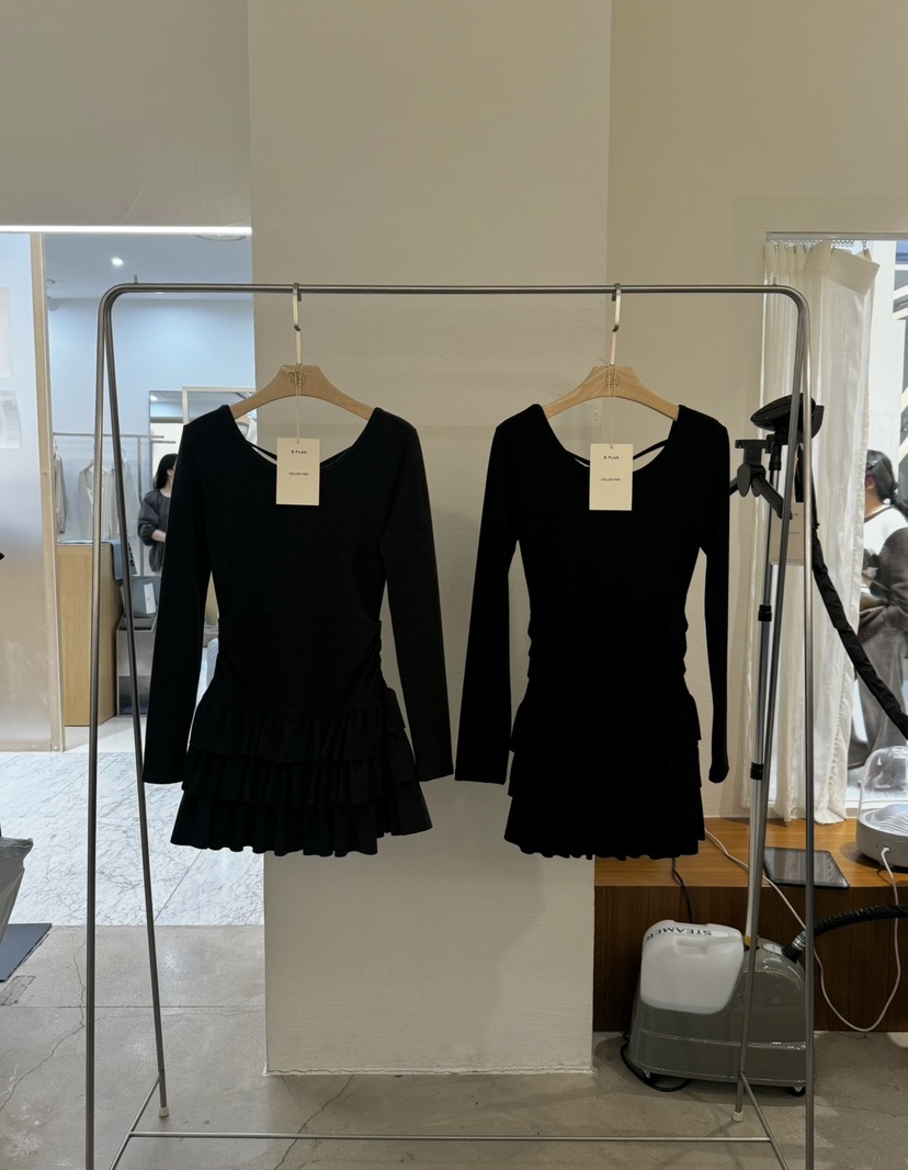 BPLAN韓國代購㊣女士新品時尚職業推薦熱賣25秋冬真品連衣裙BPLAN連衣裙