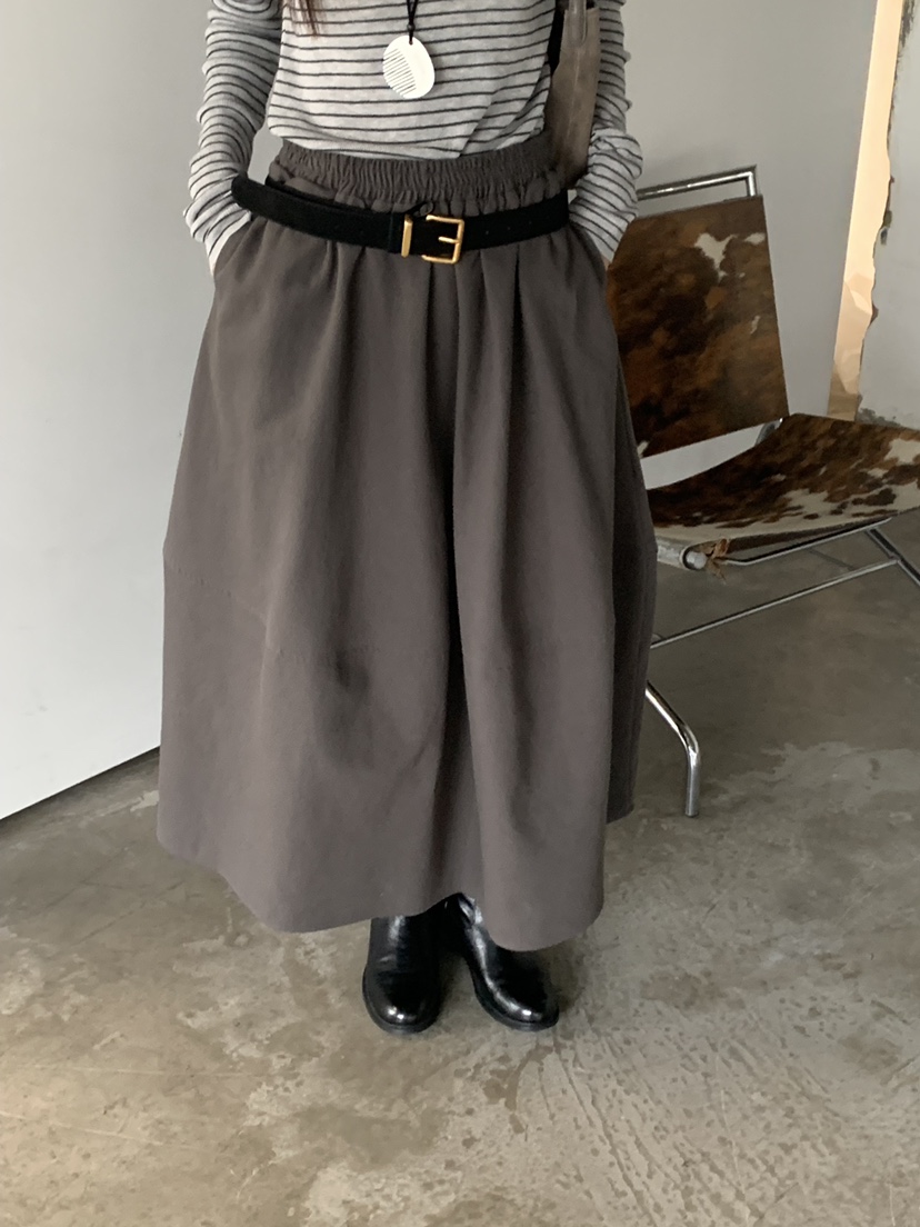 RIVER RAIN東大門㊣代購女裝新品人氣時尚25秋冬休閑職業長裙RIVER RAIN長裙