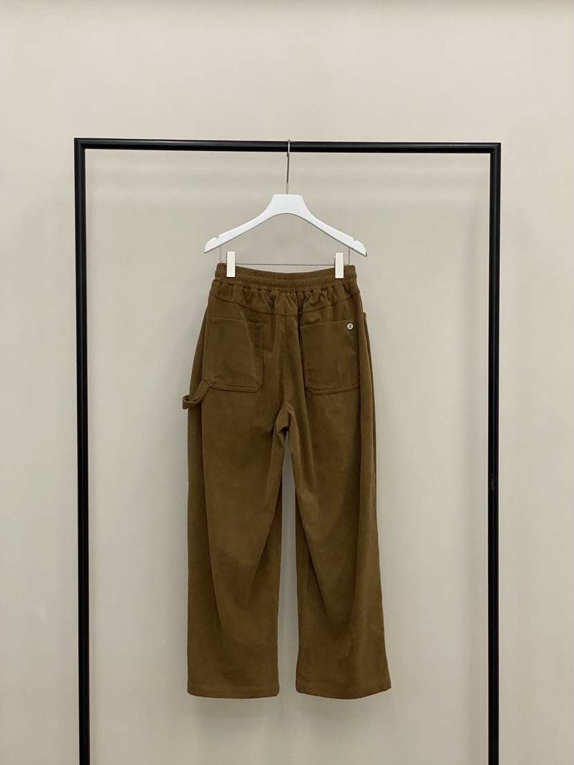 MUCH MORE東大門㊣代購女士新品人氣時尚推薦休閑褲燈心絨MUCH MORE休閑褲
