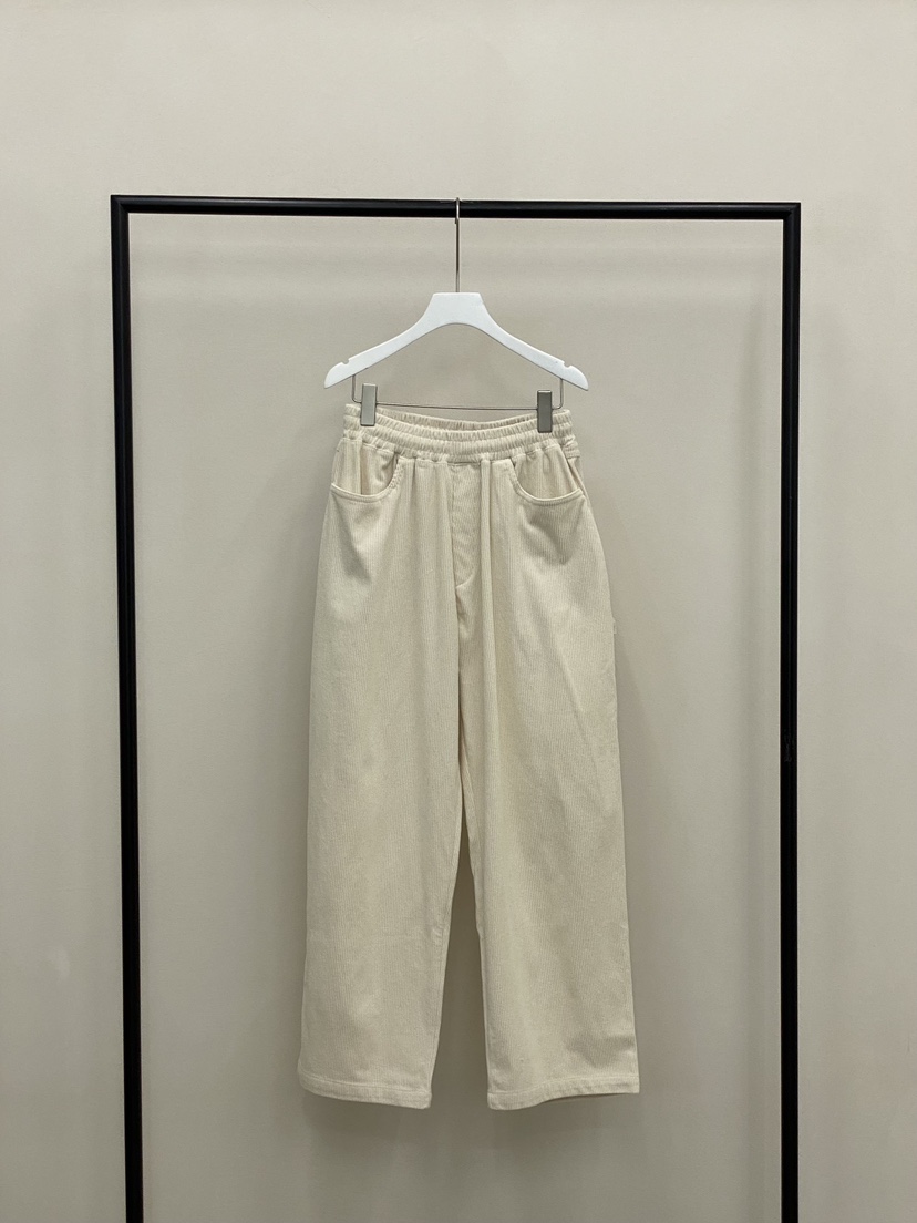 MUCH MORE東大門㊣代購女士新品人氣時尚推薦休閑褲燈心絨MUCH MORE休閑褲圖色1