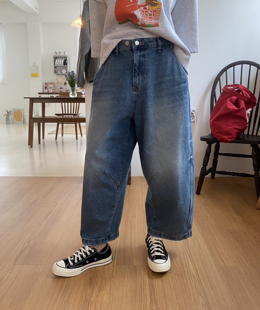 YESFREE東大門㊣直郵女裝新品職業人氣休閑真品熱賣推薦牛仔褲YESFREE牛仔褲