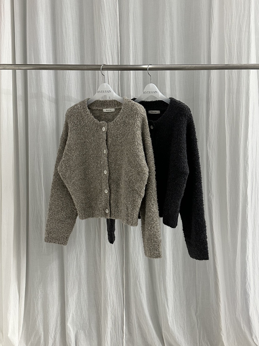 RIVER RAIN東大門㊣直郵女裝新品人氣25秋冬真品針織衫開衫RIVER RAIN針織衫