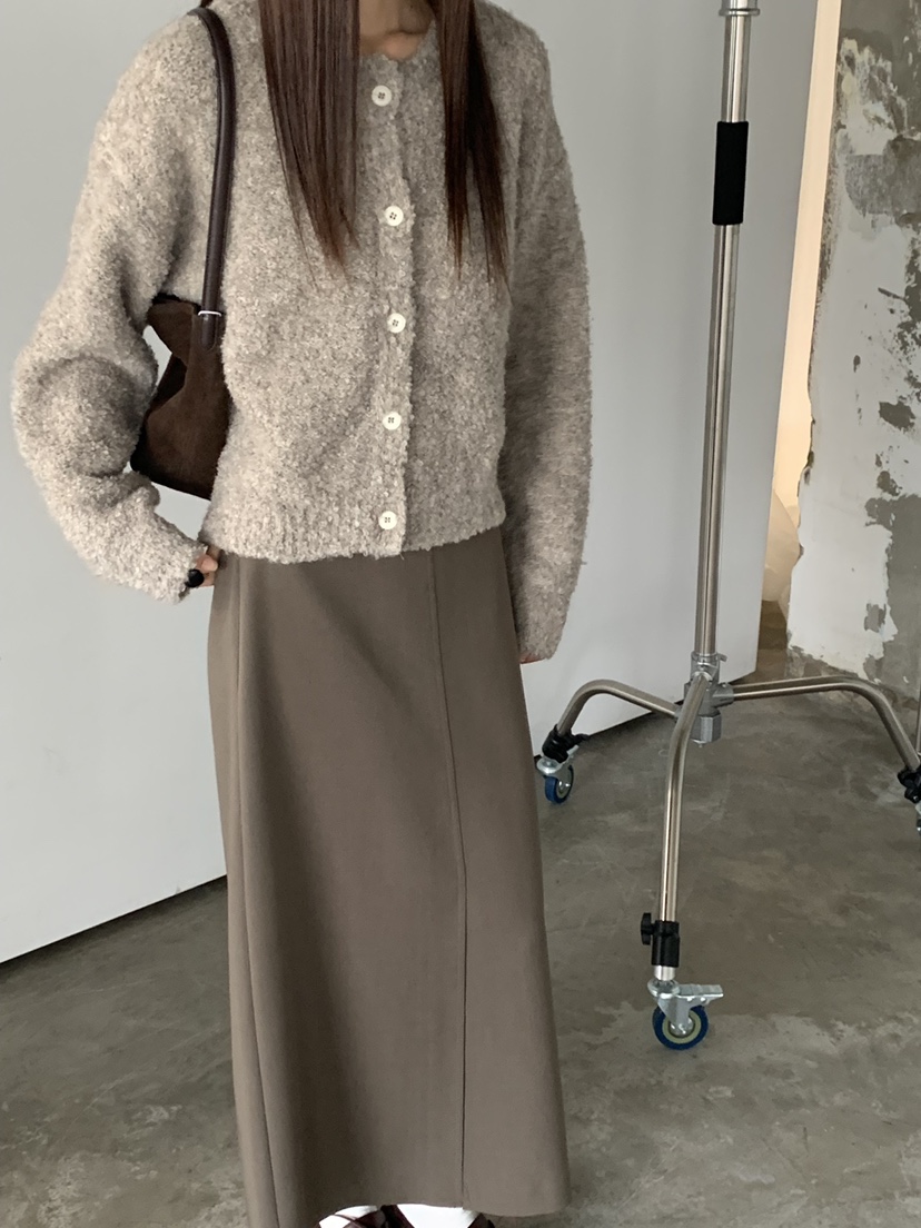 RIVER RAIN東大門㊣直郵女裝新品人氣25秋冬真品針織衫開衫RIVER RAIN針織衫