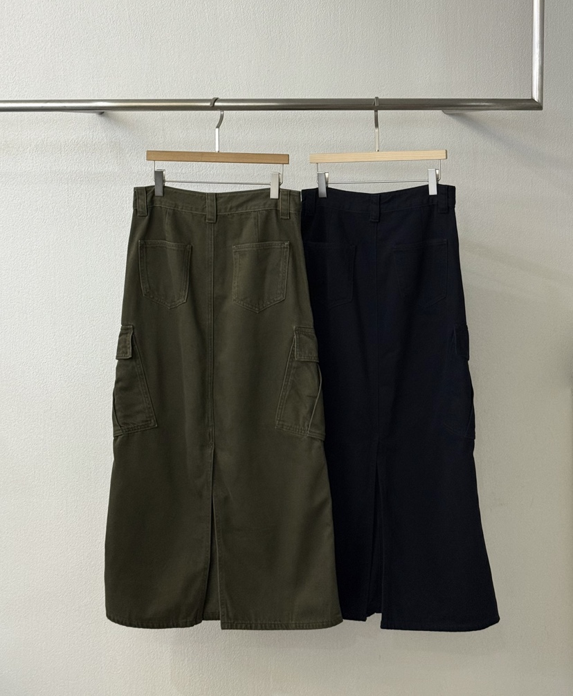 TWENTY FOUR SEVEN24-7韓國直郵㊣女士新品職業長裙口袋TEWNTY FOUR SEVEN24-7長裙