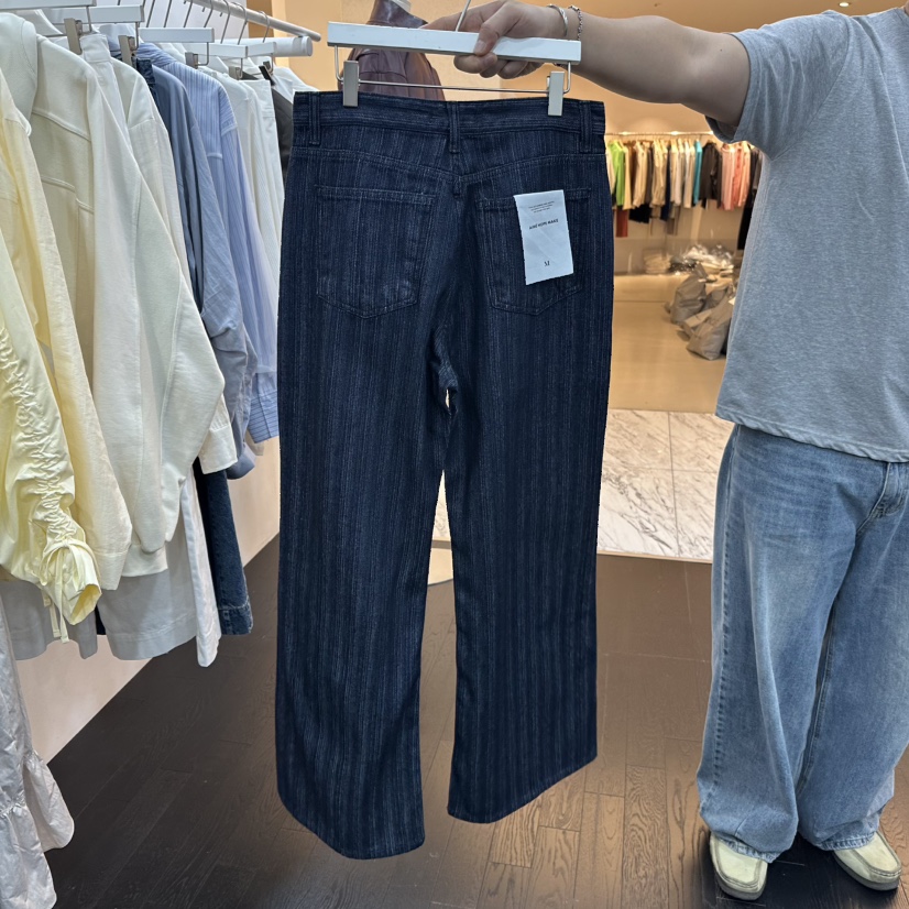 AIME HOPE MAKE東大門㊣代購女士新品25秋冬真品熱賣牛仔褲AIME HOPE MAKE牛仔褲
