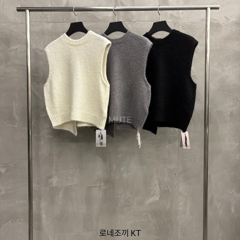 MUTE-P韓國直郵㊣女裝新品時尚推薦休閑25秋冬熱賣吊帶背心MUTE吊帶/背心